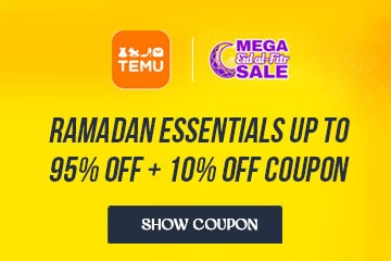 TEMU Ramadan Coupon Code