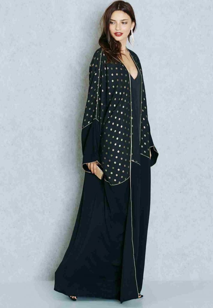 Polka Dots Abaya