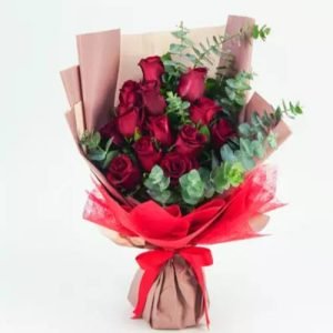 13 Red Roses Bouquet