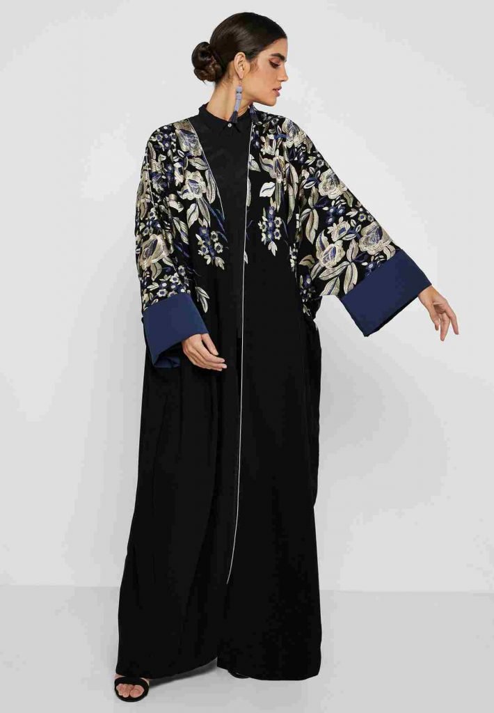 Floral Style Abaya