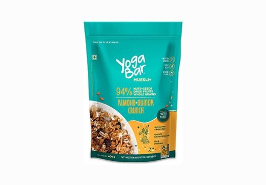 Yogabar muesli brand